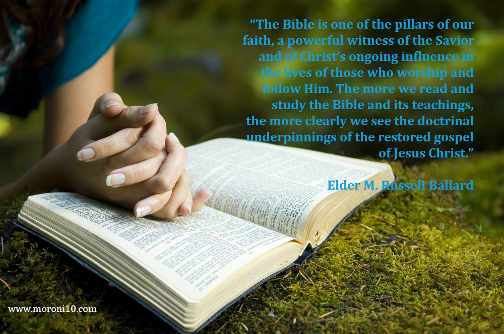 Elder Ballard's Testimony of the Bible