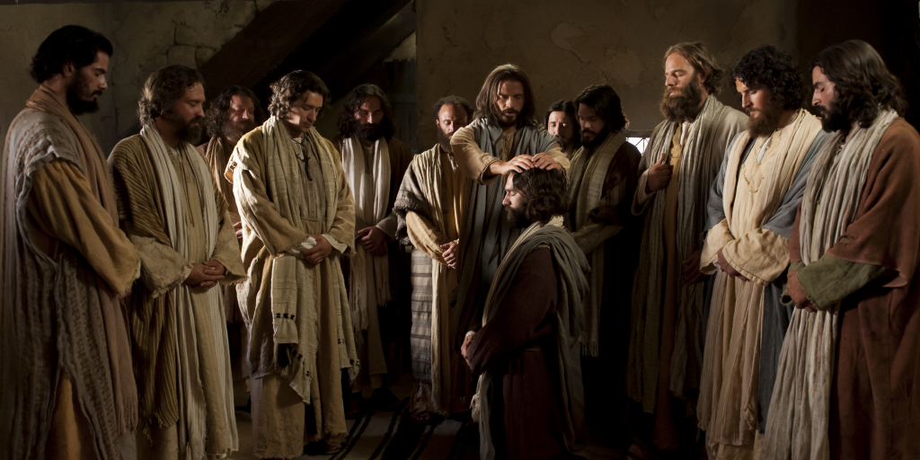 Jesus Christ Ordaining The Twelve Apostles