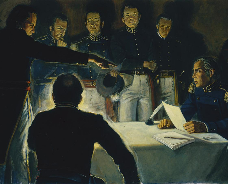 General Doniphan Defying General Lucas