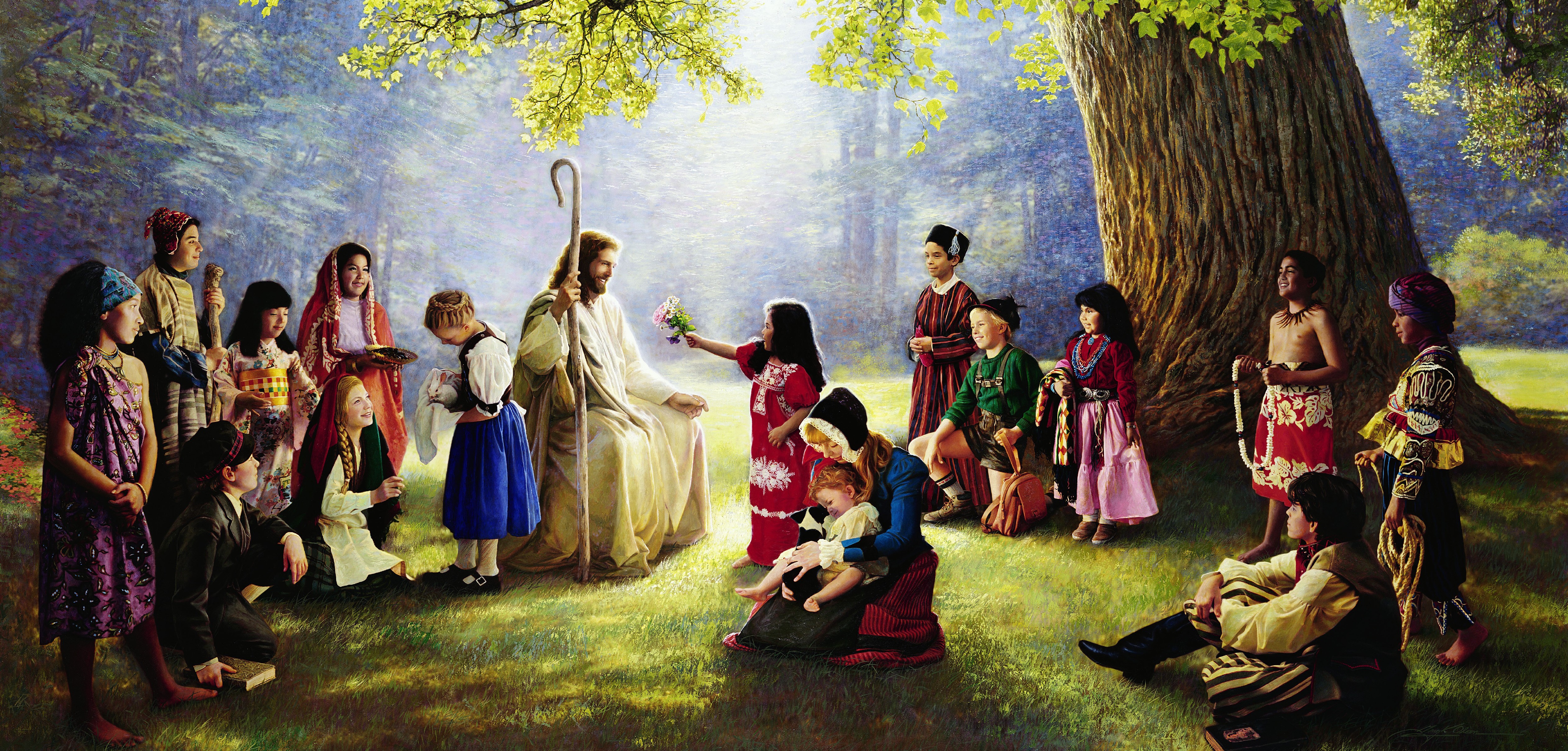Children of the World by Greg Olsen