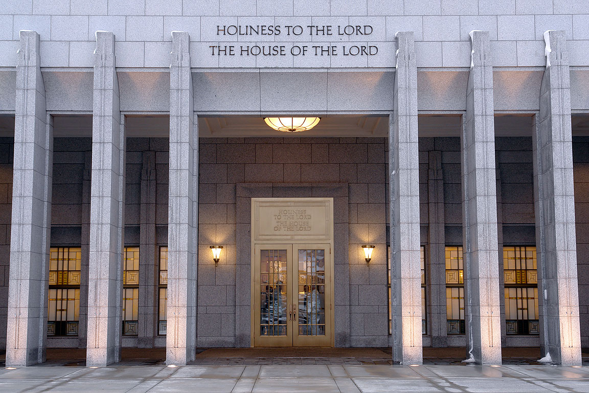 Draper, Utah Temple Entrance