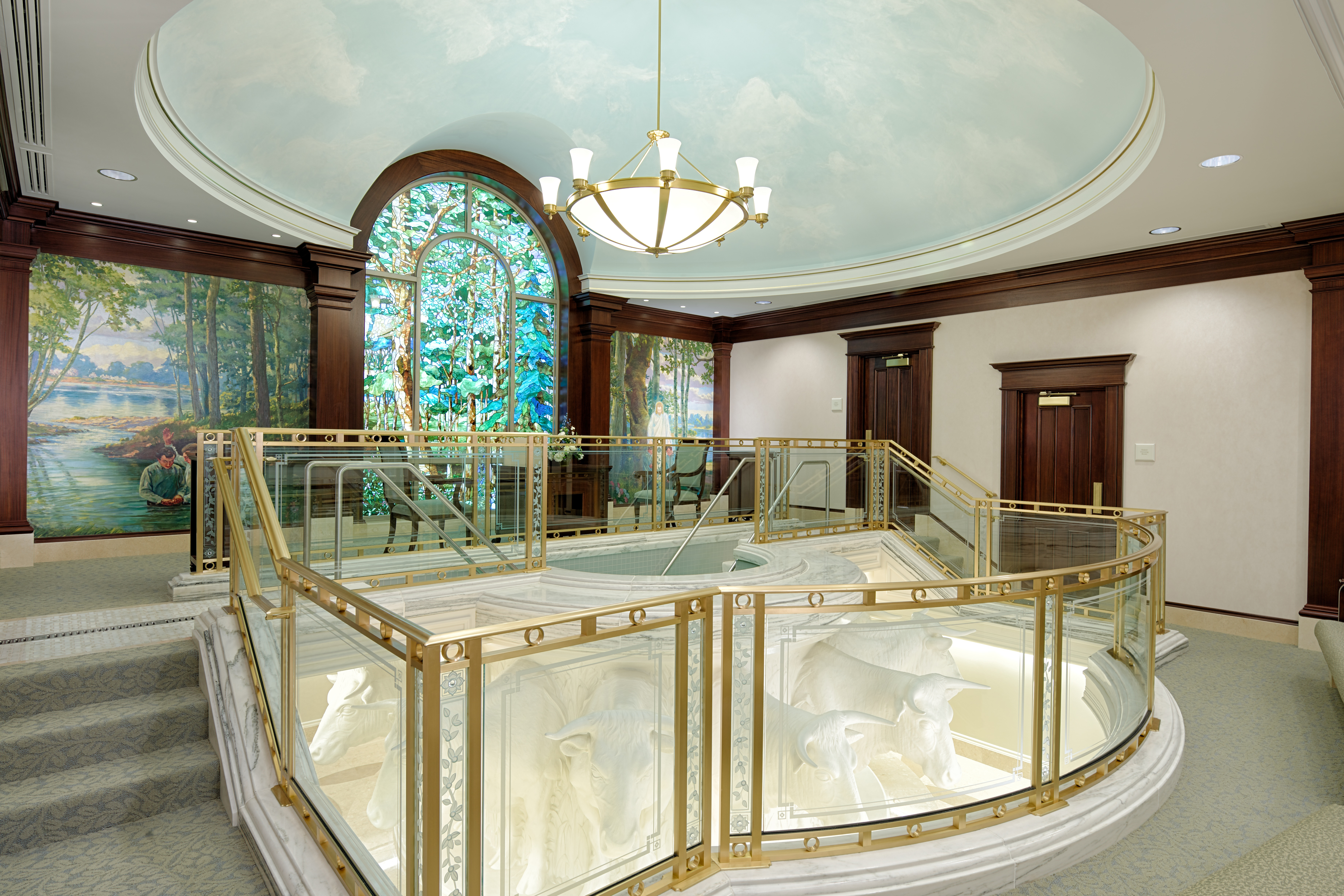 The Boise, Idaho Temple Baptismal Font