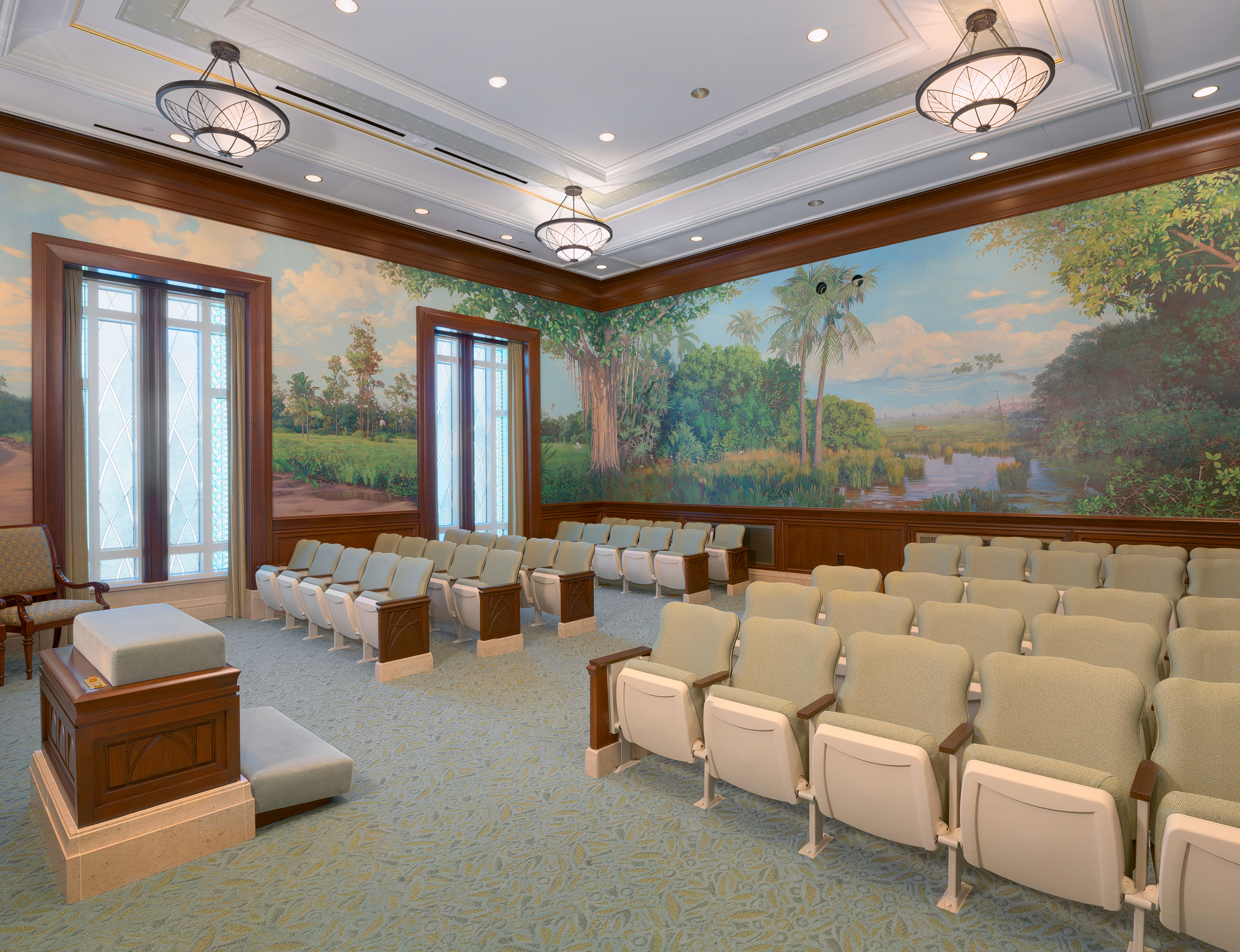The Fort Lauderdale, Florida Temple Ordinance Room