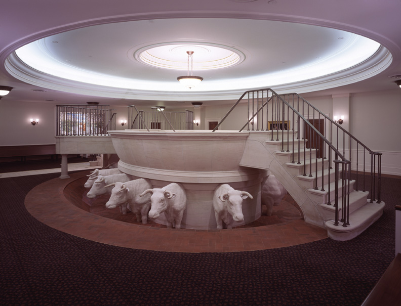 The Nauvoo, Illinois Temple Baptismal Font