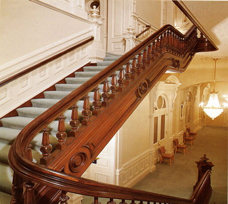 The Salt Lake Temple Grand Staircase