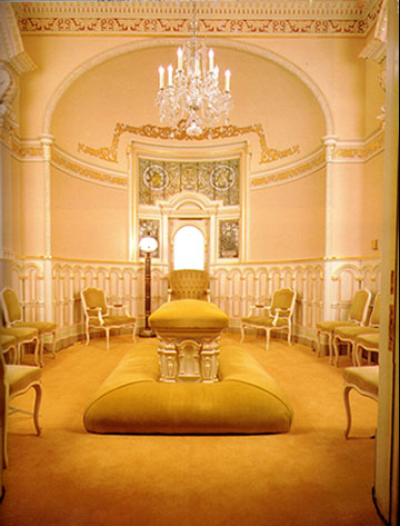 A Salt Lake Temple Sealing Room