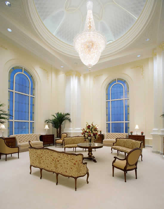 The Newport Beach, California Temple Celestial Room