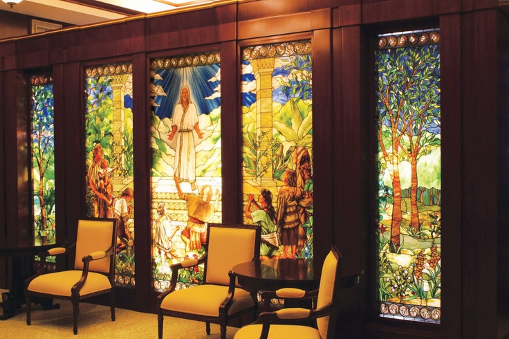 Sao Paulo, Brazil Temple Stained Glass