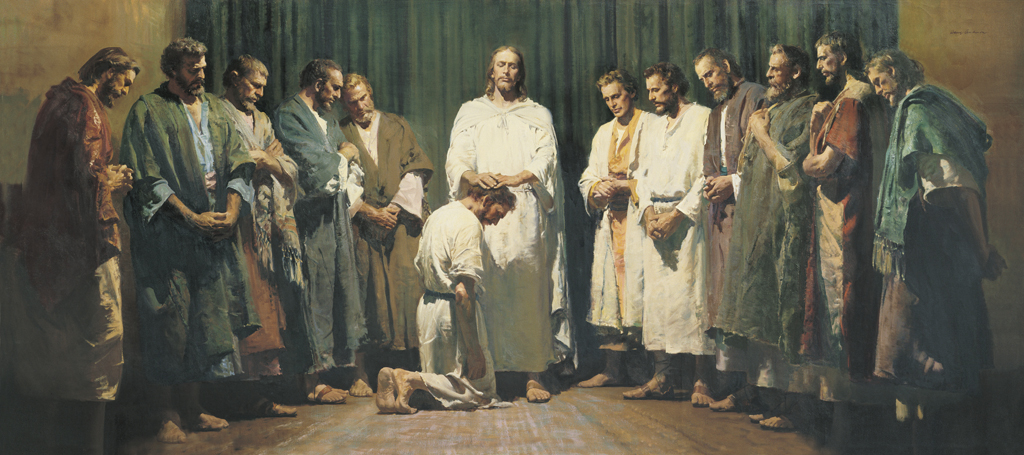Jesus Ordaining His Apostles by Harry Anderson